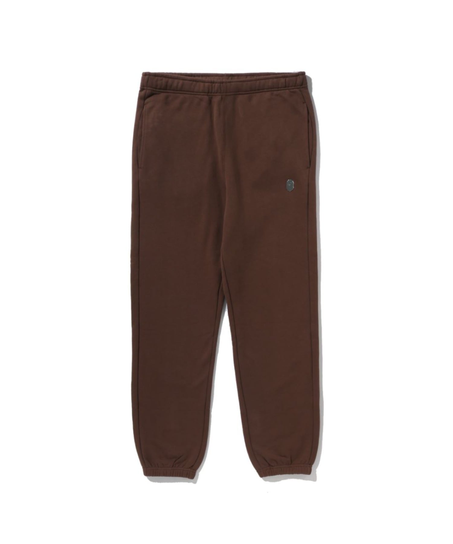 A BATHING APE ONE POINT REGULAR FIT SWEAT PANTS ア ベイシング エイプ パンツ ジャージ・スウェットパンツ グレー ベージュ ブラック ブラウン【送料無料】