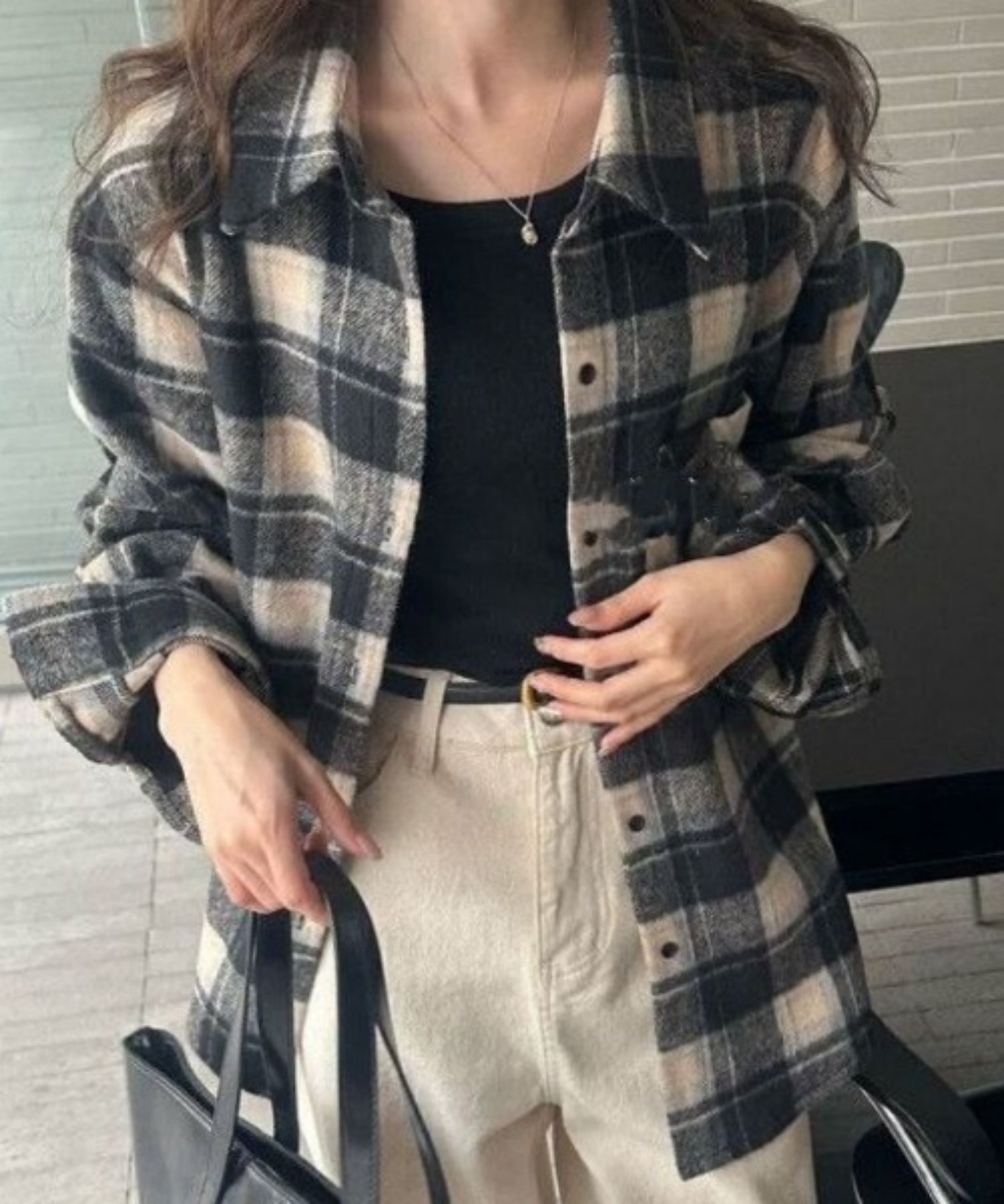 【SALE／35%OFF】DIAVEL チェック柄シャツジャケット ディアベル トップス シャツ...