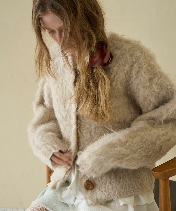 FREAK'S STORE heyep × Firsthand/ヘイップ 別注Large Heart Clip / ヘアクリップ 25AW フリークスストア アクセサリー・腕時計 ブローチ・コサージュ・バッジ ブラウン【送料無料】