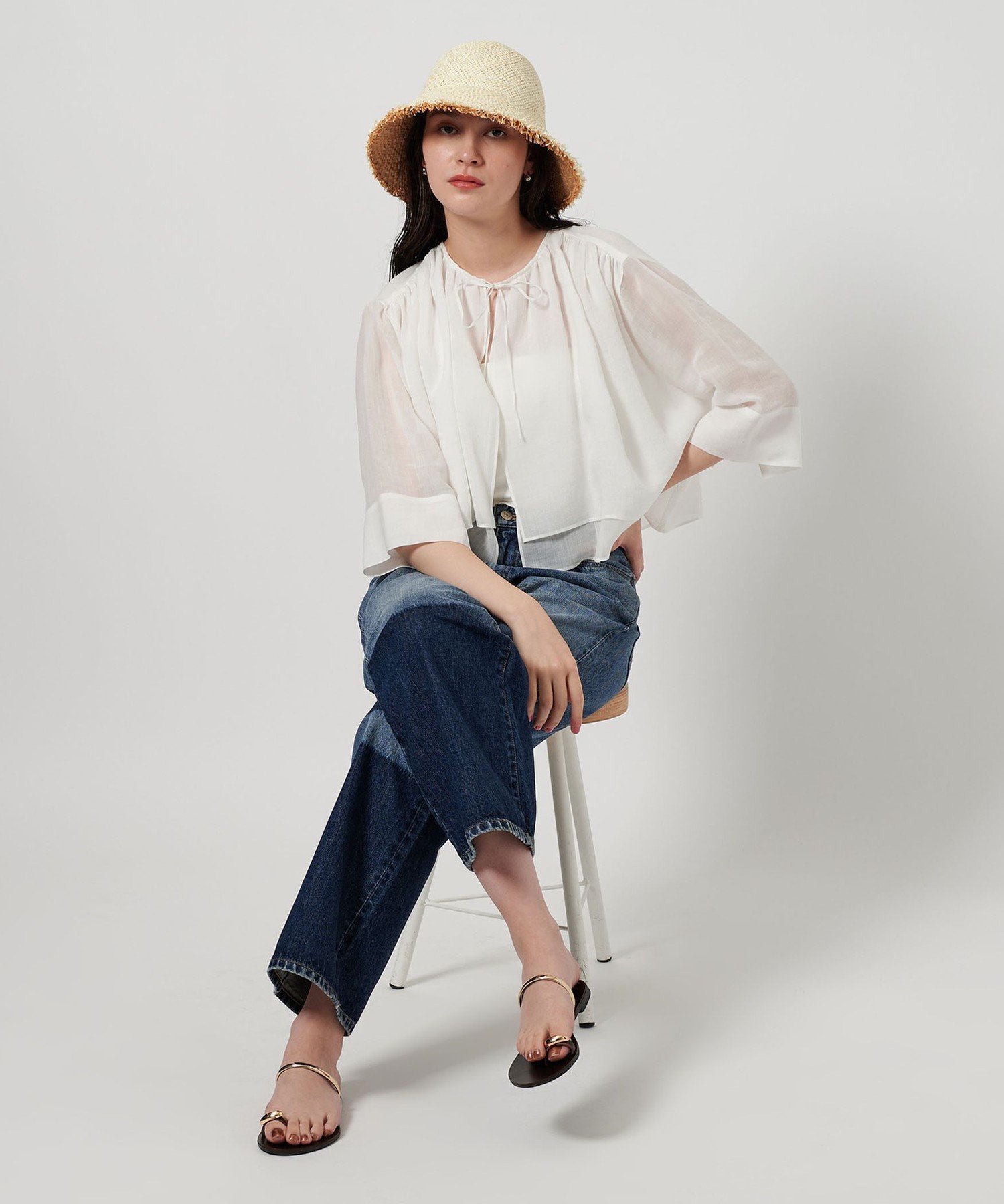 【SALE／40%OFF】BEAUTY&YOUTH UNITED ARROWS ＜La maison de Lyllis＞LAPAZ ハット ユナイテッドアローズ アウトレット 帽子 ハット ホワイト【送料無料】