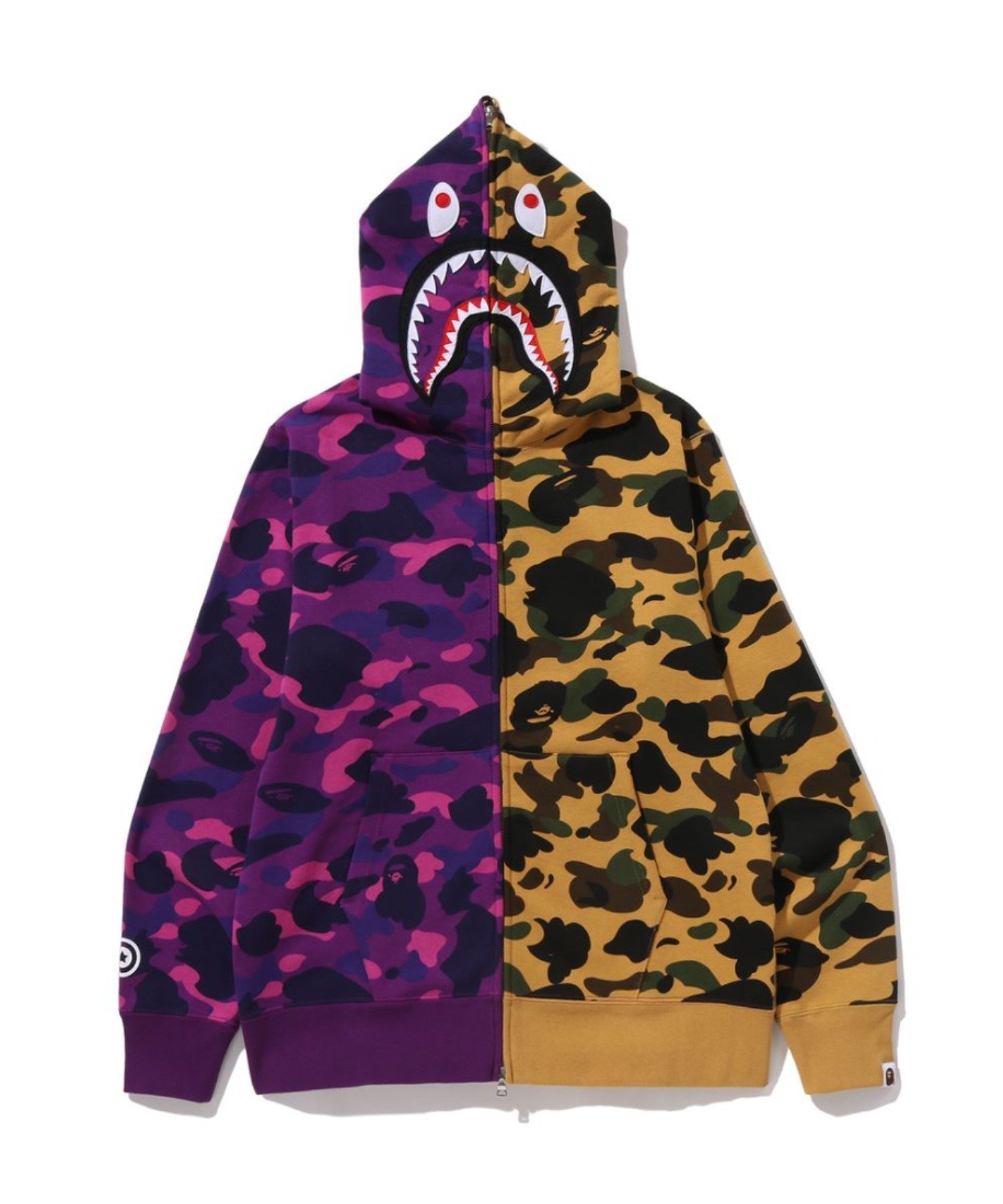 楽天市場】a bathing ape シャーク（サイズ（S/M/L）L）（パーカー