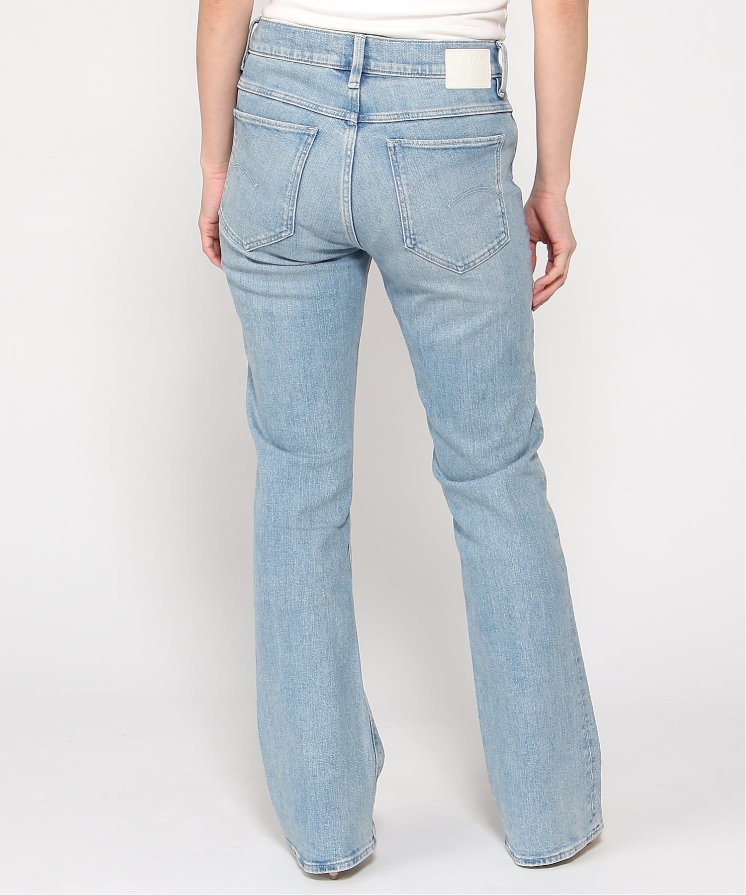 【公式ショップ】Noxer Bootcut Jeans/スキニーブーツカットジーンズ ジースターロゥ パンツ ジーンズ・デニムパンツ ブルー