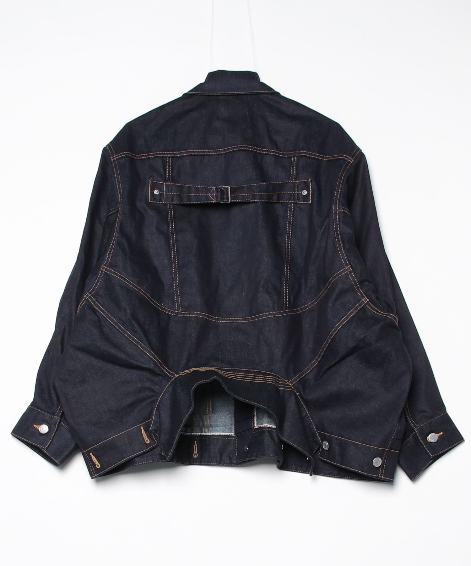 ROYAL FLASH beautiful people/ビューティフルピープル/double-end selvedge denim blouson ロイヤルフラッシュ パンツ ジーンズ・デニムパンツ ブルー【送料無料】