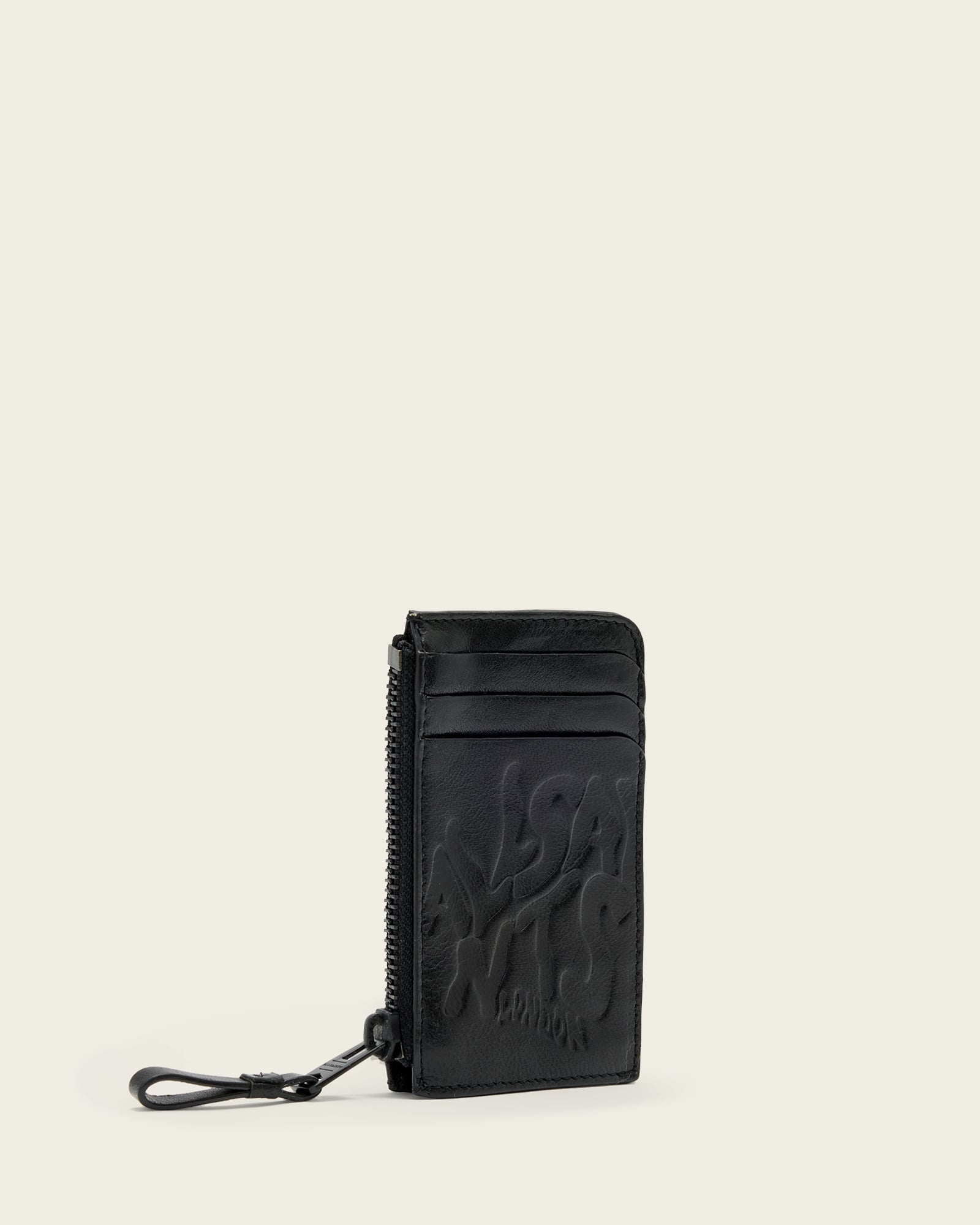 ALLSAINTS (M)ISAMU ORLANDO WALLET オールセインツ 財布・ポーチ・ケース 財布 ブラック【送料無料】
