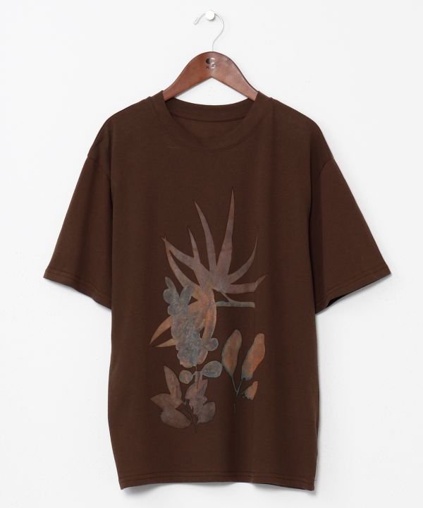 チャイハネ 【チャイハネ】ジュミールTシャツ アミナコレクション トップス カットソー・Tシャツ ブラウン ブルー ホワイト