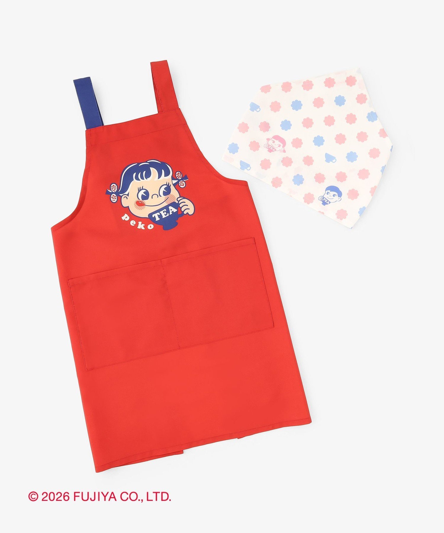 楽天市場】ペコちゃん エプロン（エプロン・三角巾｜配膳用品