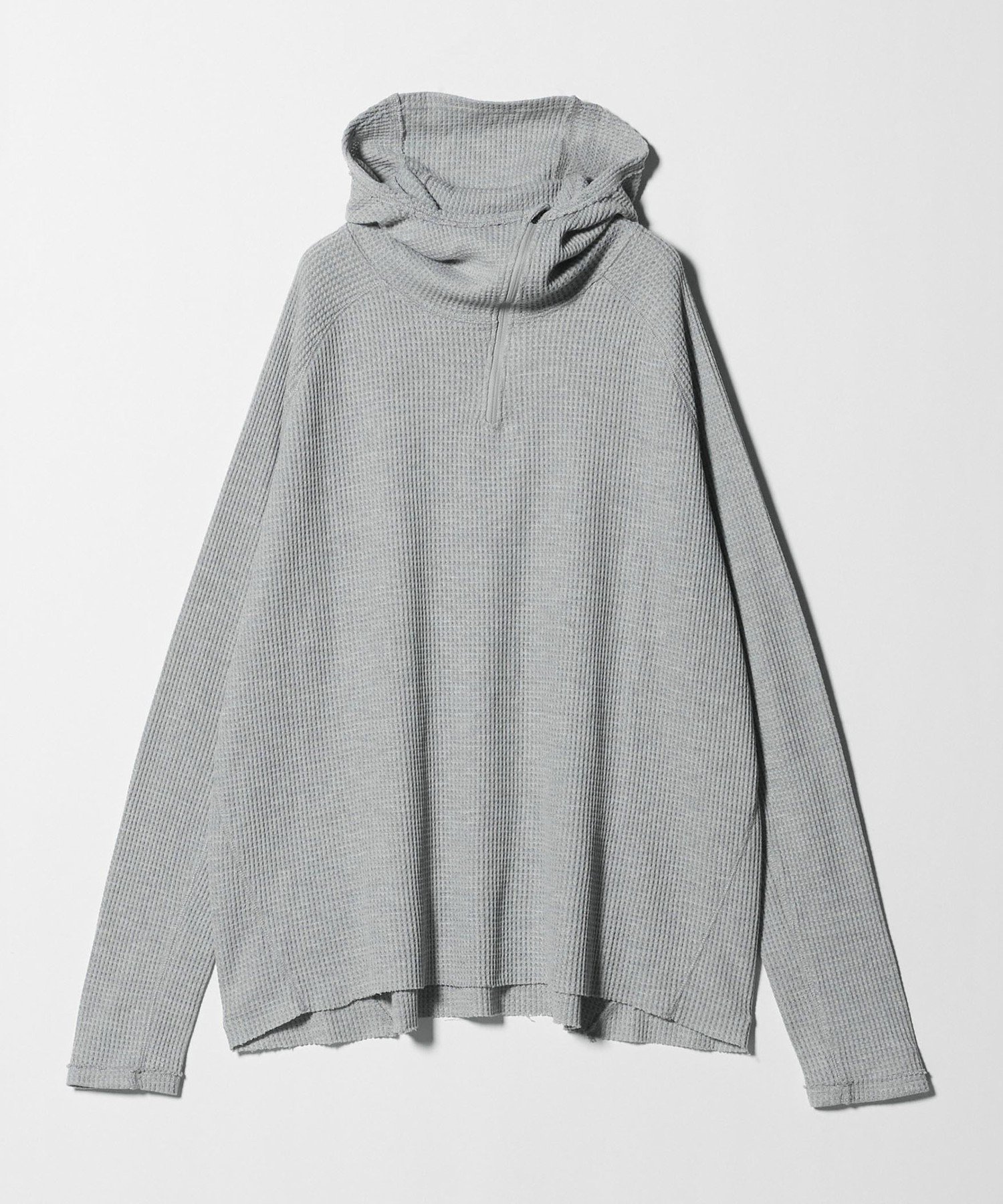 BEAUTY&YOUTH UNITED ARROWS ＜SandWaterr＞サーマル フーディ ユナイテッドアローズ アウトレット トップス スウェット・トレーナー グレー ブラック