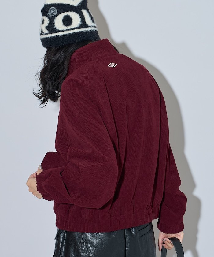 別注 Corduroy Stand Collar Blouson 26AW フリークスストア ジャケット・アウター ブルゾン・ジャンパー ベージュ ネイビー