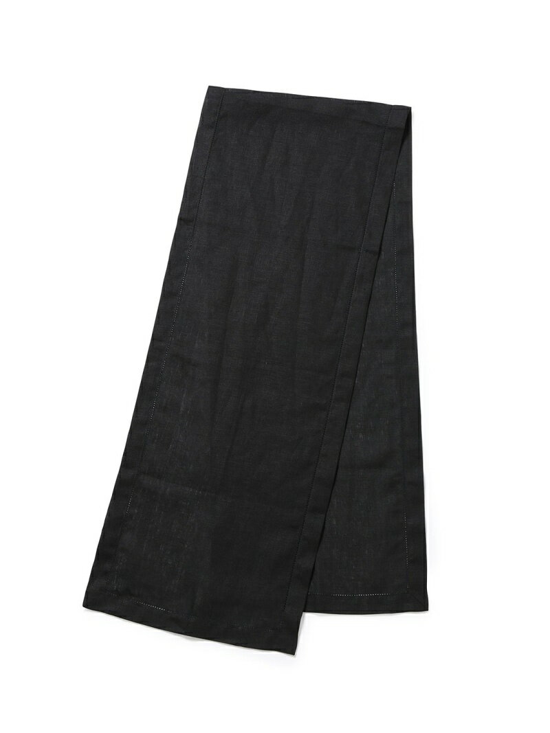 【SALE／30%OFF】SALON adam et rope' 【fog linen work for SALON 】ヘムステッチ センタークロス サロン アダム エ ロペ 食器・調理器具・キッチン用品 その他の食器・調理器具・キッチン用品 ブルー ホワイト ブラック