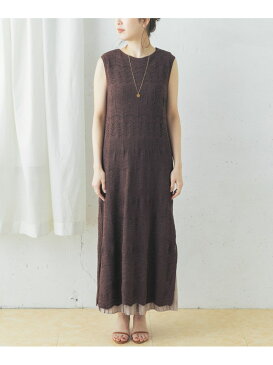 【SALE/50%OFF】ROSSO レース編み2WAYワンピース アーバンリサーチロッソ ワンピース ワンピースその他 ベージュ ブラウン【送料無料】