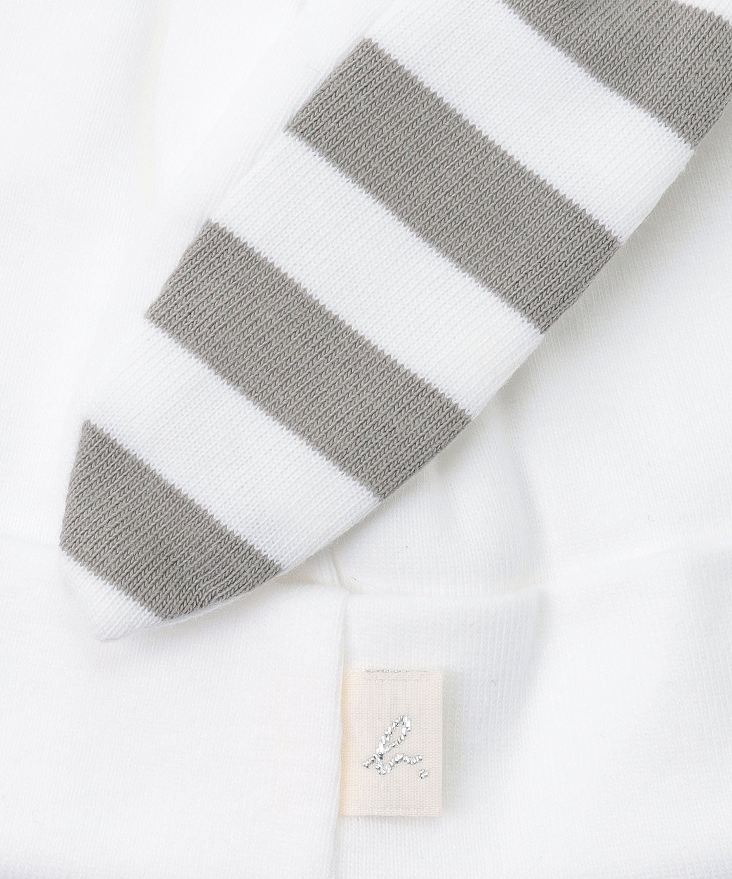 agnes b. ENFANT ベビー ラパン 帽子 アニエスベー マタニティウェア・ベビー用品 その他のベビーグッズ ホワイト 2