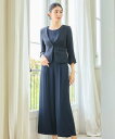 【SALE/38%OFF】DRESS+ 3点セット アンサンブル フォーマル 入学式 卒業式 ドレスプラス スーツ・フォーマル セットアップスーツ ネイビー ブ...