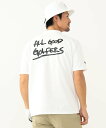 BEAMS GOLF ORANGE LABEL ＜MEN＞ALL GOOD FLOWERS BEAMS GOLF / 別注 バッグロゴ モックネックシャツ ビームス ゴルフ トップス スウェット トレーナー ホワイト ブラック【送料無料】