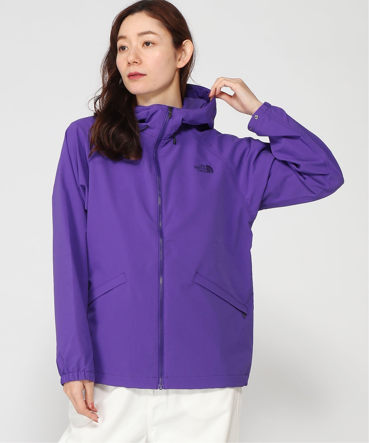 THE NORTH FACE THE NORTH FACE/(W)TNFビーフリージャケット コウジツサンソウ ジャケット・アウター ブルゾン・ジャンパー パープル ブラック グレー【送料無料】