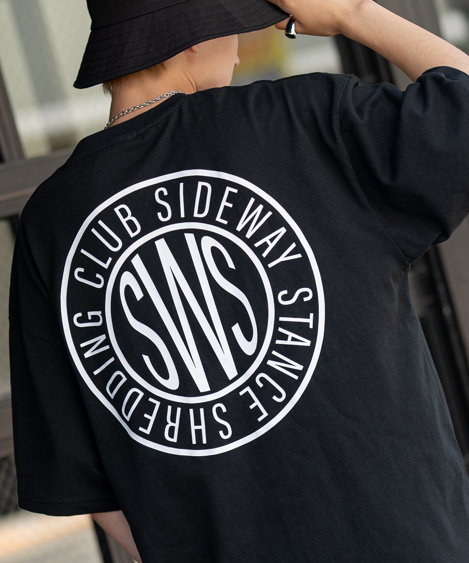 【SALE／43%OFF】SIDEWAY STANCE SIDEWAY STANCE サイドウェイスタンス サークルロゴ 半袖Tシャツ インプローブス トップス カットソー・Tシャツ グレー ブラック ホワイト カーキグリーン
