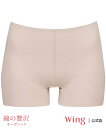 【SALE/30%OFF】Wing ウイング 【綿の贅沢 ここちフラット】 あったかインナーボトム 1分丈 ウイング インナー・ルームウェア その他のインナー・...