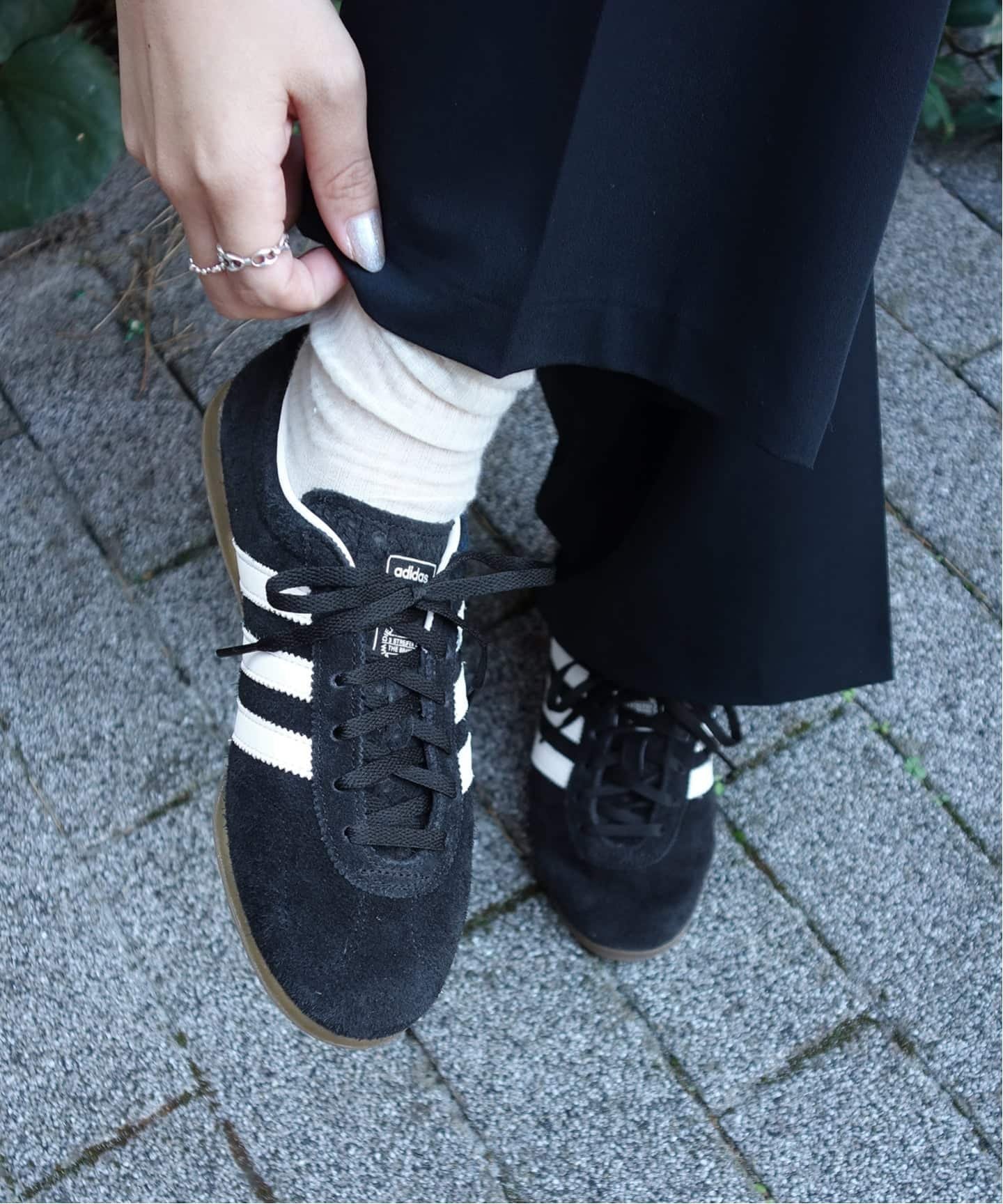 SLOBE IENA adidas/アディダス GAZZLE LEO PRO W JR8886/JR5744 スローブ イエナ シューズ・靴 スニーカー レッド ブラック【送料無料】のサムネイル