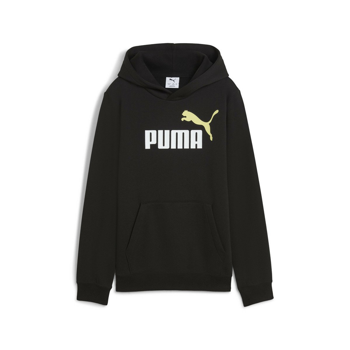 PUMA ボーイズ ESS 2 カラー NO.1 ロゴ フーディ 裏起毛 120-160cm プーマ トップス スウェット・トレーナー ブラック【送料無料】