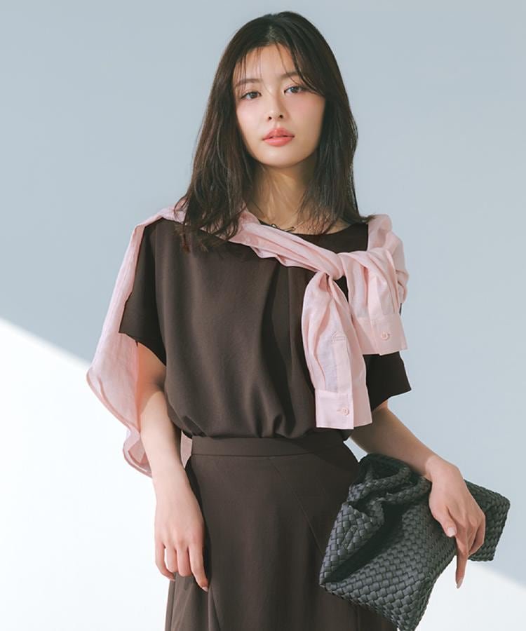 【SALE／5%OFF】UNTITLED 【前後2WAY/はっ水/セットアップ可】リラクシーフレンチ...