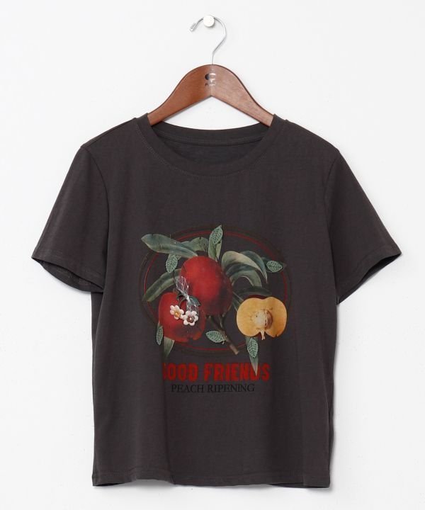 チャイハネ 【チャイハネ】グッフルTシャツ アミナコレクション トップス カットソー・Tシャツ ブラック ホワイト イエロー