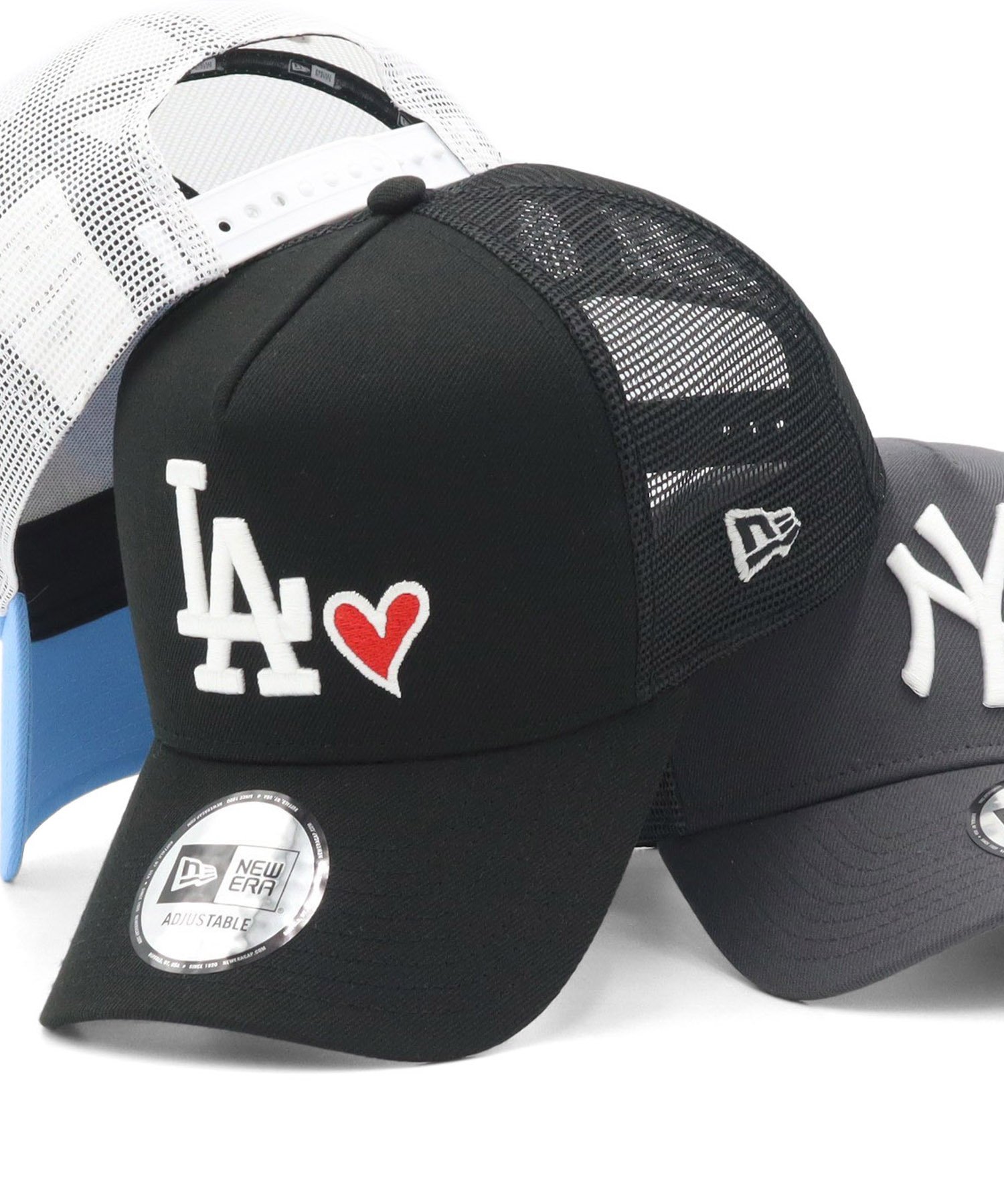 NEW ERA ニューエラメッシュキャップ 9FORTY-A MLB ONSPOTZ別注 オンスポッツ 帽子 キャップ ピンク ブルー ブラック パープル ネイビー ホワイト【送料無料】