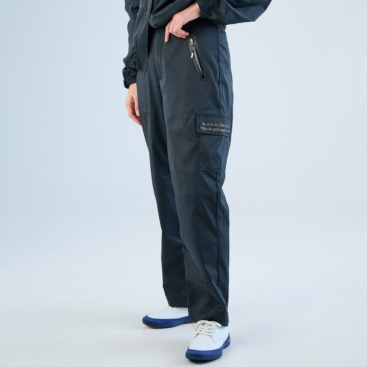 NS23 par Nissa Golf 【レディース】レインパンツ エヌエス23・パー・ニッサゴルフ パンツ その他のパンツ ホワイト ブラック