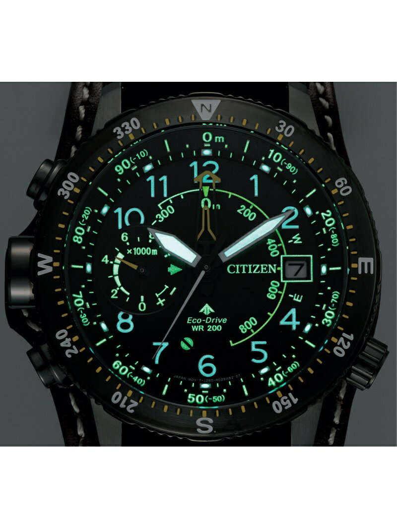 PROMASTER シチズン プロマスター LANDシリーズ アルティクロン 限定モデル CITIZEN PROMASTER Eco-Drive BN4055-27E シチズン ファッショングッズ 腕時計 ブラック【送料無料】