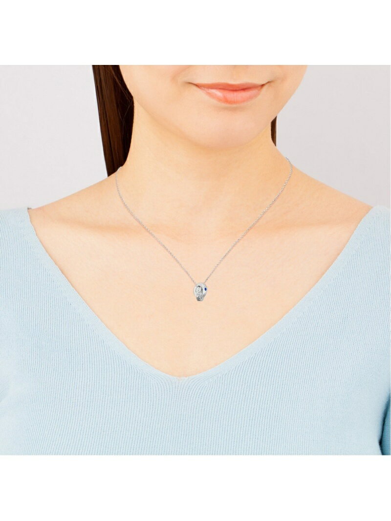 4℃ 9月誕生石 エターナルシルバー ネックレス ヨンドシー アクセサリー・腕時計 ネックレス シルバー【送料無料】