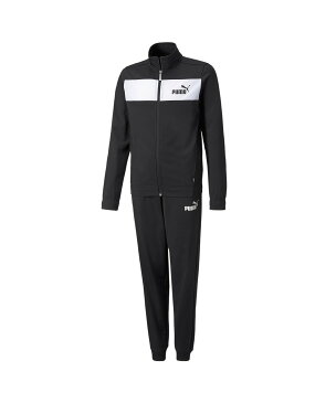 PUMA キッズ ポリ ジャージ 上下セット 120-160cm プーマ スポーツ/水着 ジャージ【送料無料】