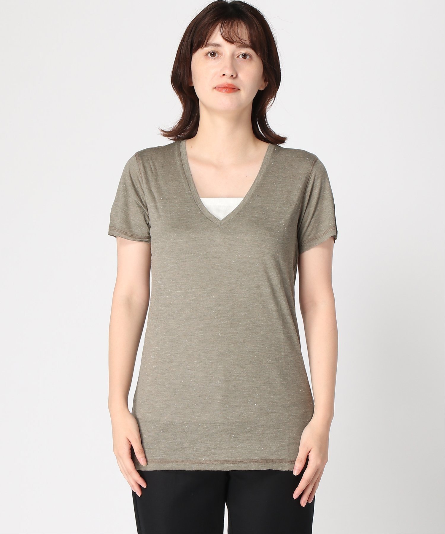 SALE60%OFFALLSAINTS (W)EMELYN SHIMMER TEE 륻 ȥåץ åȥT 