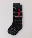 【SALE／30%OFF】phenix (K)phenix/【JUNIOR】Phenix Border Jr. Socks シフォン 靴下・レッグウェア 靴下 ブラック ブルー ネイビー ホワイト