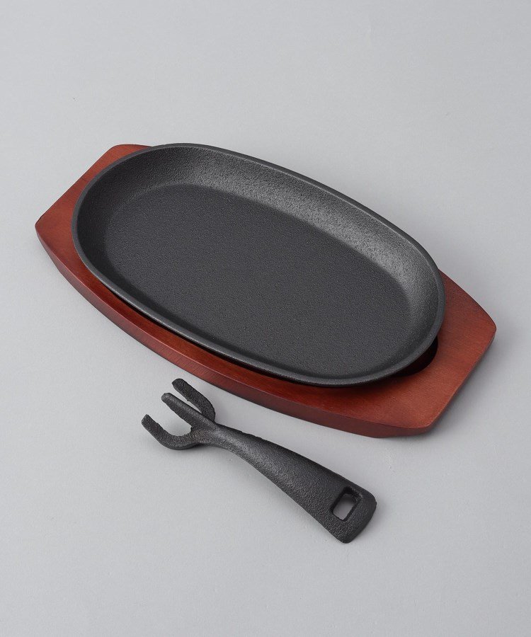 212 KITCHEN STORE スプラウト 鉄鋳物製ステーキ皿 (小判型) トゥーワントゥーキッ