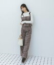 【SALE/50%OFF】JILL by JILL STUART 前釦タックワイドパンツ ジル バイ ジル スチュアート パンツ その他のパンツ ブラウン【送料...