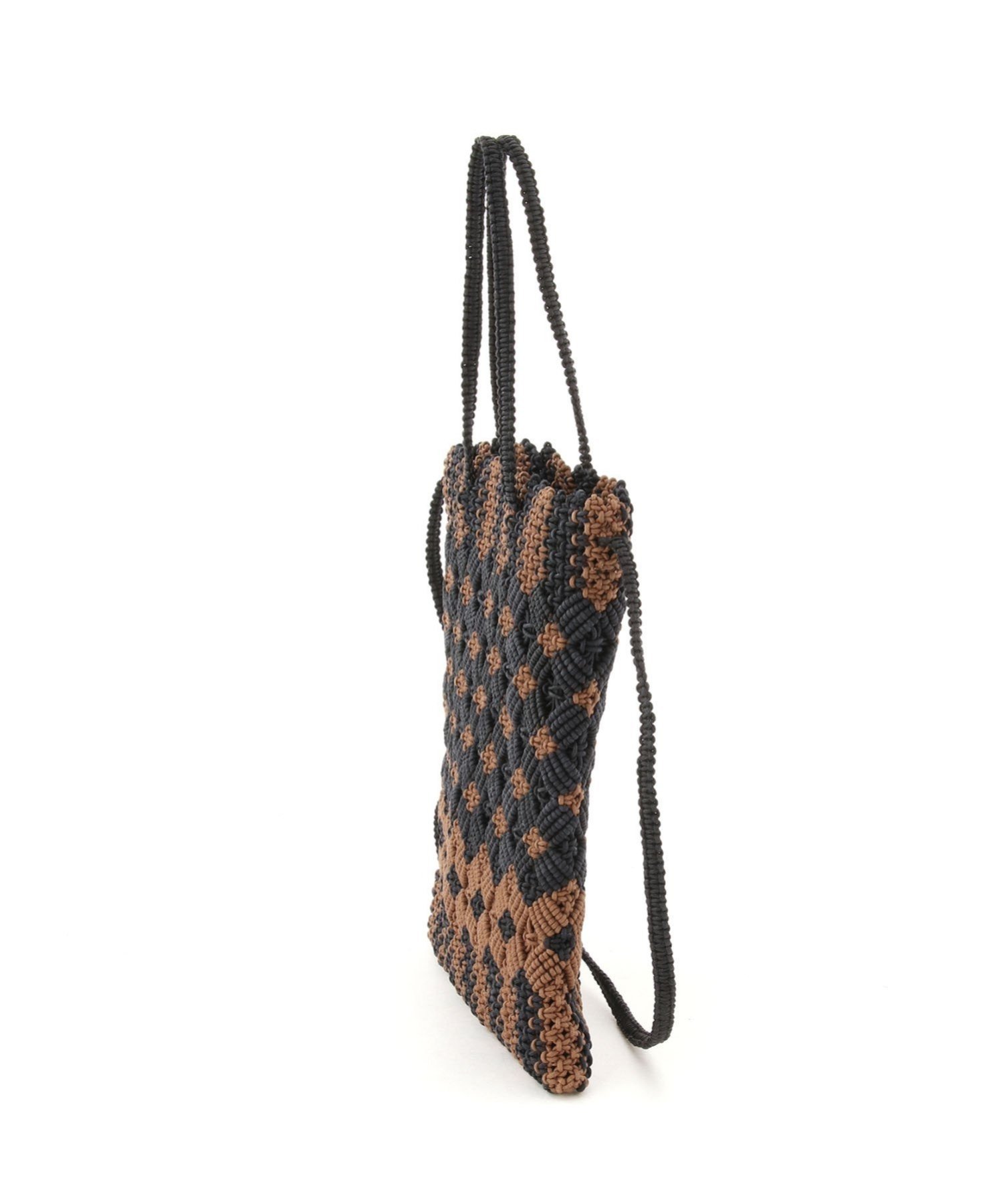 Swaraj Swaraj/(U)手編みマクラメSQ BAG スワラージ バッグ ショルダーバッグ