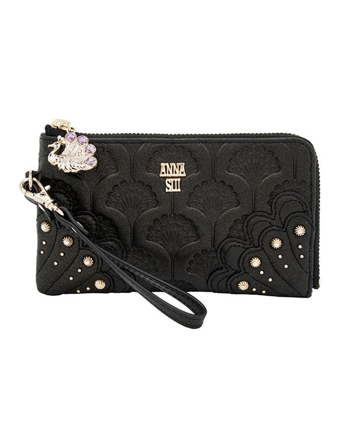 ANNA SUI アナスイ ANNA SUI ピーコック フラグメントケース クイーポ ファッション