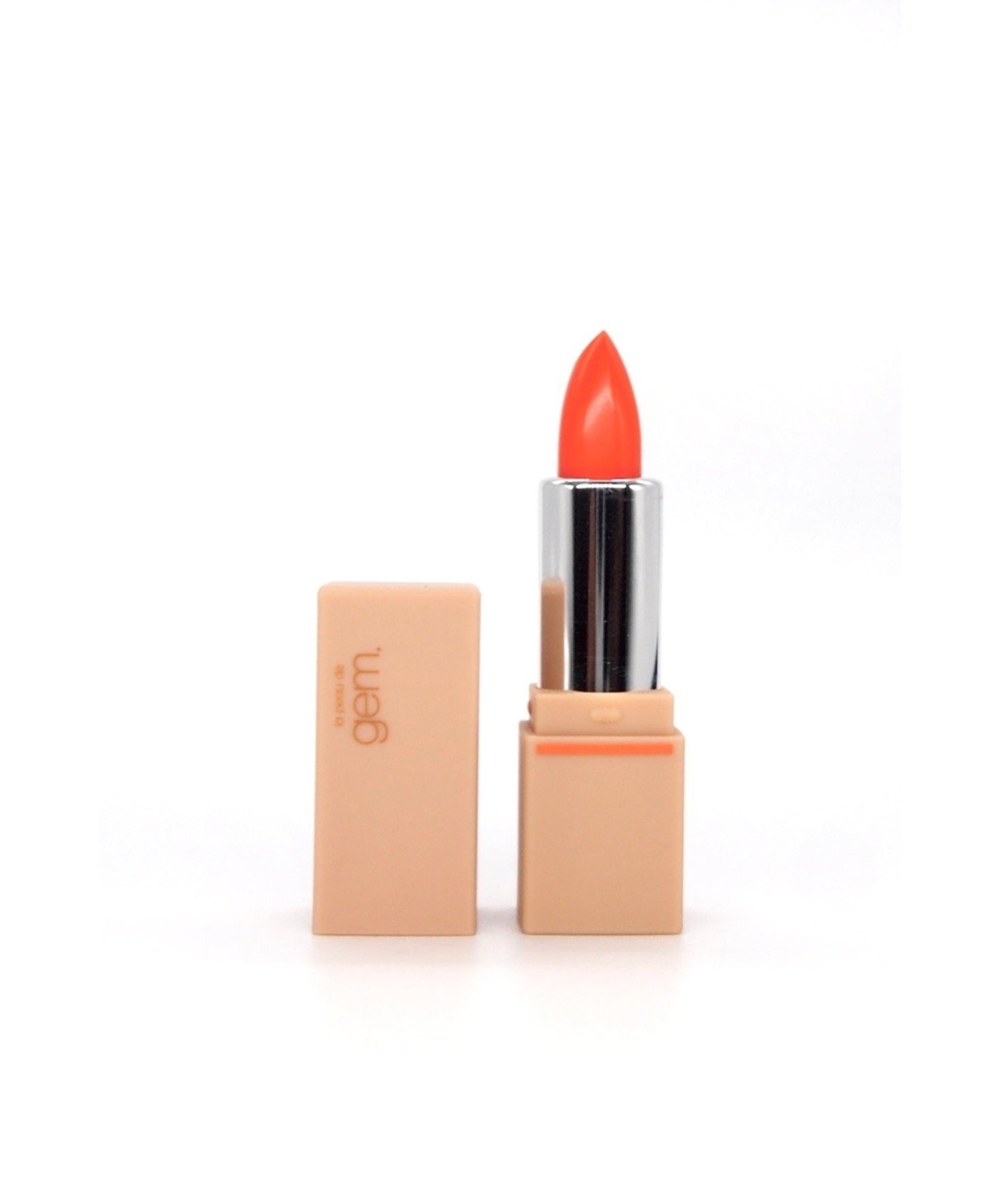 【SALE／82%OFF】LA PEAU DE GEM la peau de gem./(W)gemini lip stick ラポドゥジェム / レッドトウキョウ/アニヴェン メイクアップ 口紅・リップ・グロス オレンジ ピンクのサムネイル