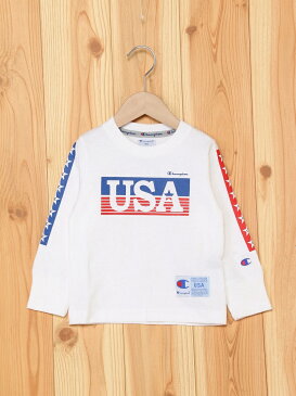 【SALE／30%OFF】XLARGE KIDS XLK×CHAMPION USA LST エックスガールステージス カットソー【RBA_S】【RBA_E】【送料無料】