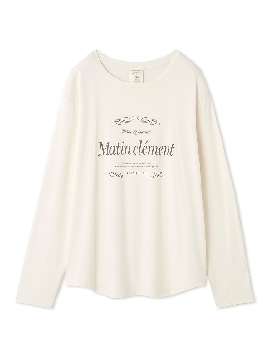 gelato pique フレンチレーヨンロゴプルオーバー ジェラートピケ インナー・ルームウェア その他のインナー・ルームウェア ホワイト グレー ピンク【送料無料】