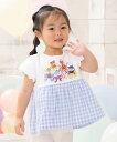 ANPANMAN KIDS COLLECTION ANPANMAN KIDS COLLECTION/(K)袖スカラップ切替チュニック アンパンマンキッズコレクシ...