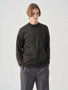 JOHN SMEDLEY モックネック長袖ニットプルオーバー | KILDAY | 30G MODERN FIT ジョンスメドレー トップス ニット ブラウン【送料無料】