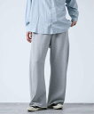 B.C STOCK 《予約》3D BAGGY スウェットパンツ ベーセーストック パンツ ジャージ・スウェットパンツ ブラック グレー ベージュ【送料無料】