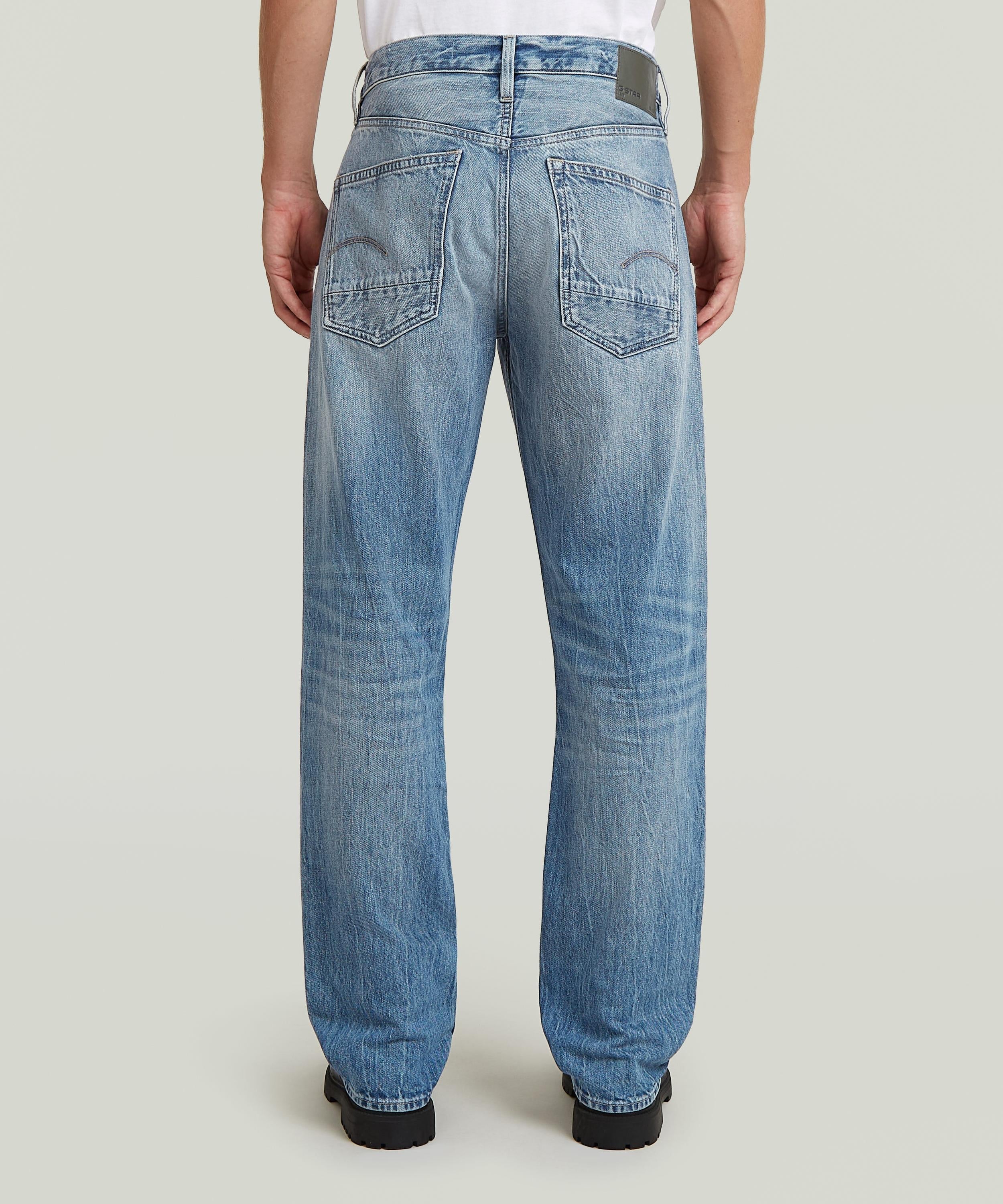 【公式ショップ】DAKOTA REGULAR STRAIGHT JEANS/ヴィンテージライクレギュラーストレートジーンズ ジースターロゥ パンツ ジーンズ・デニムパンツ ブルー