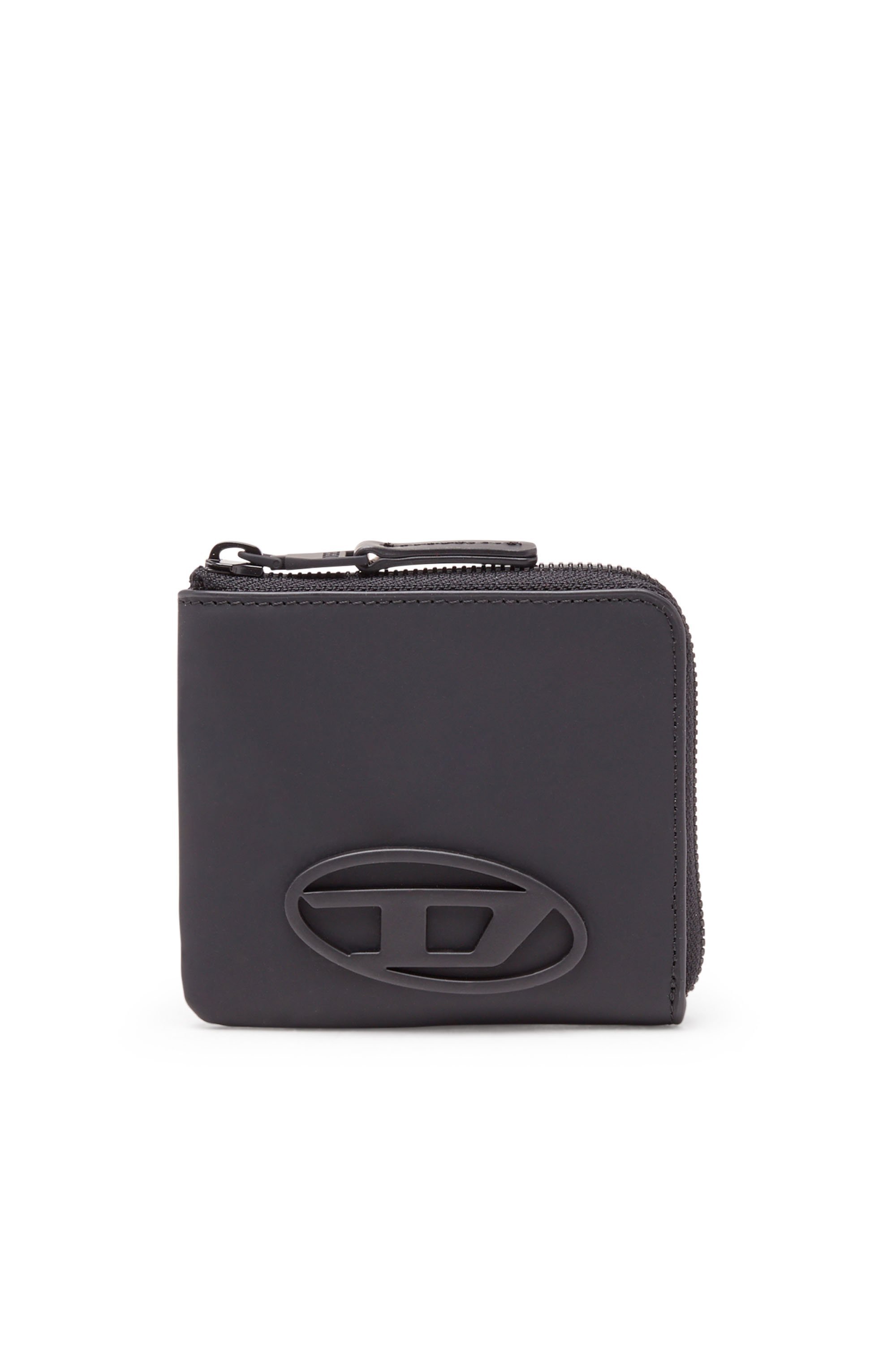 DIESEL メンズ カードケース 1DR CARDHOLDER ZIP ディーゼル 財布 ポーチ ケース 名刺入れ カードケース ブラック【送料無料】