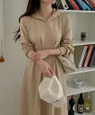 【SALE/31%OFF】ABITOKYO ウエストタックフーディスウェットパーカーワンピース アビトーキョー ワンピース・ドレス ワンピース グレー ブラック...