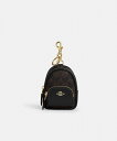 COACH OUTLET 【公式】ミニ コート バックパック バッグ チャーム・シグネチャー キャンバス コーチ アウトレット ファッション雑貨 チャーム・キー...