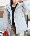 【SALE/50%OFF】BEAMS HEART WOMEN 裾2WAY 撥水 ダウンコート ビームス アウトレット ジャケット・アウター ダウンジャケット・ダウンベスト カーキグリーン グレー ブラック【送料無料】