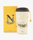 Afternoon Tea LIVING イニシャルステンレスタンブラー 400ml アフタヌーンティー・リビング 食器・調理器具・キッチン用品 グラス・マグカップ・タンブラー