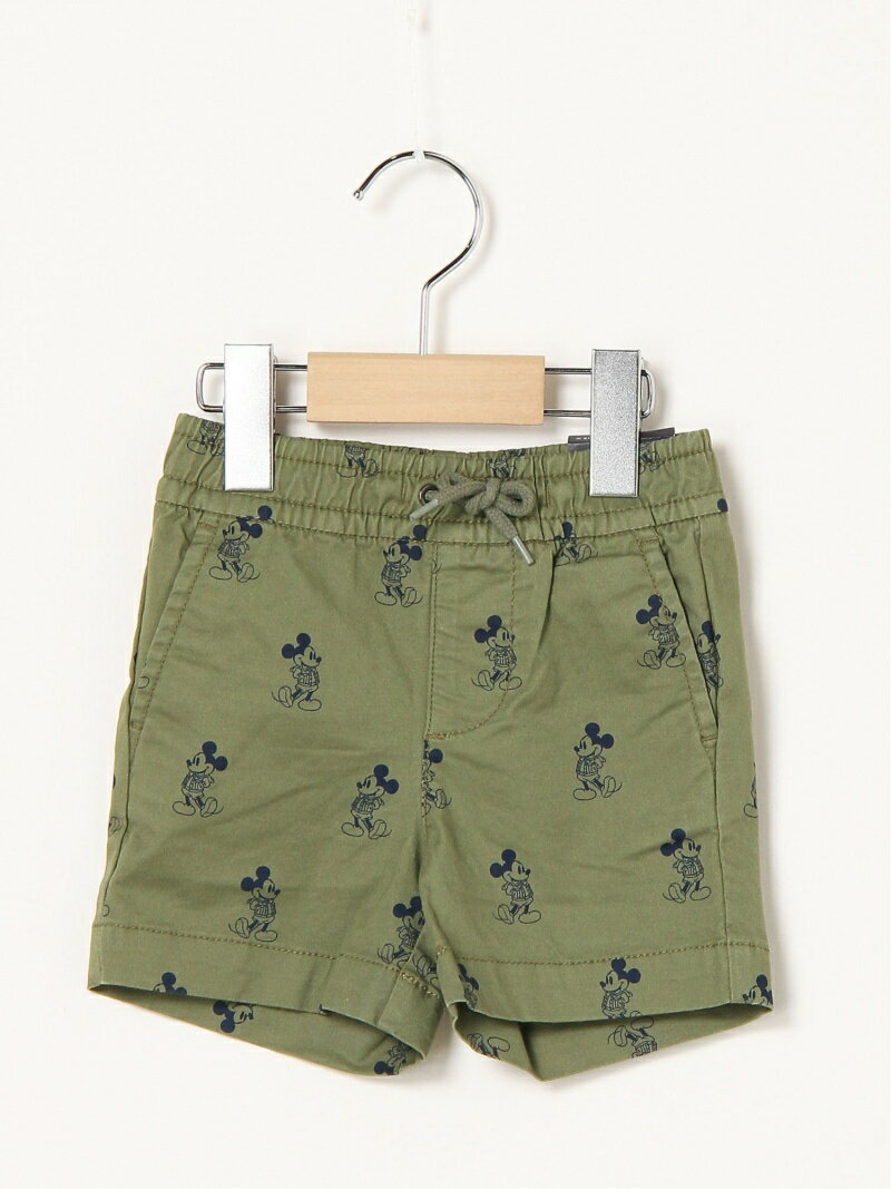 【SALE／48%OFF】GAP (K)babyGap ｜ Disney ミッキーマウス プルオンショートパンツ ギャップ パンツ その他のパンツ カーキのサムネイル
