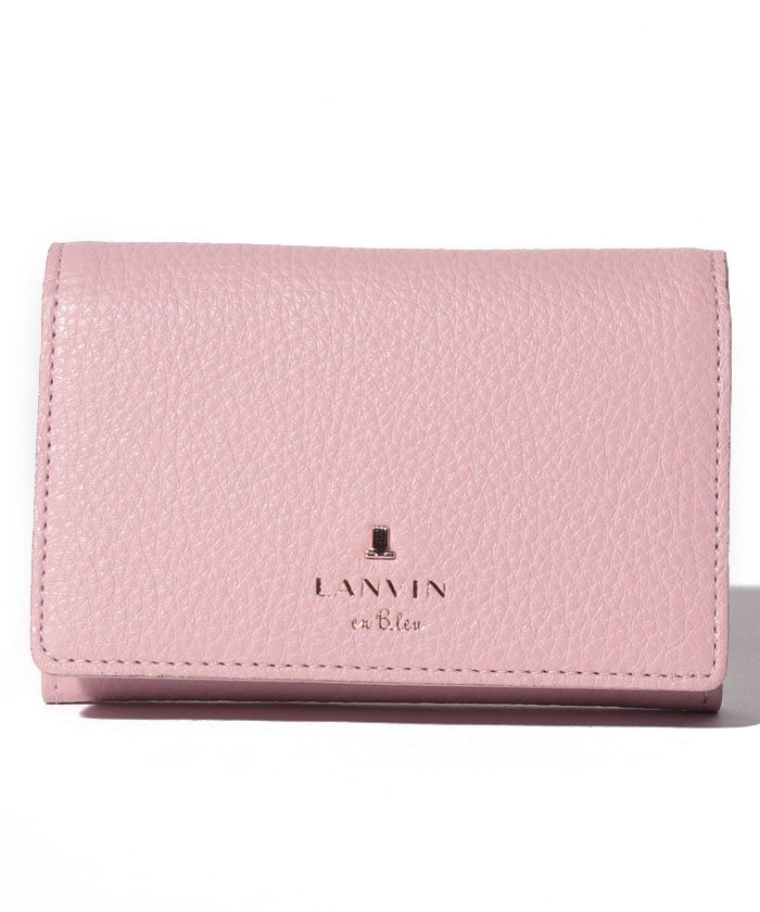 LANVIN en Bleu メラニー 名刺入れ クイーポ 財布 ポーチ ケース その他の財布 ポーチ ケース ピンク ホワイト ブラック ブルー【送料無料】