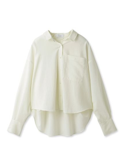 emmi 【emmi atelier】ノンシワイージーケアーシャツ エミ トップス シャツ・ブラウス ホワイト グレー オレンジ ピンク【送料無料】のサムネイル